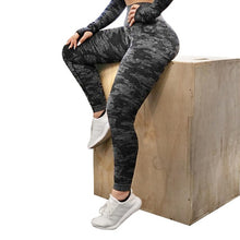 U Change Fit: Camouflage Womens Workout Legging High Waist Flexible Gym Sporting  Leggin Plus Size